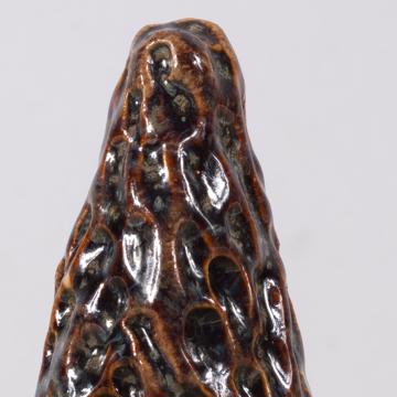 Champignons en grès, bronze, morille [3]