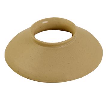 Coquetier Rond en faïence, beige [3]