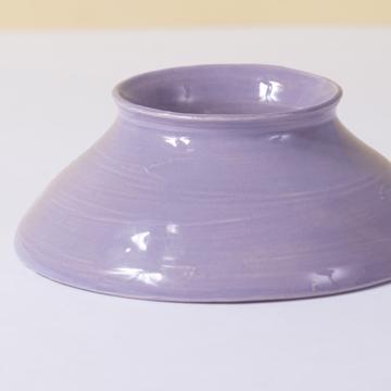 Coquetier Rond en faïence, lila [2]