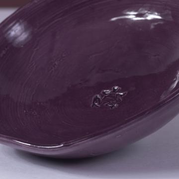 Coupelle Grenouille en faïence, violet [2]