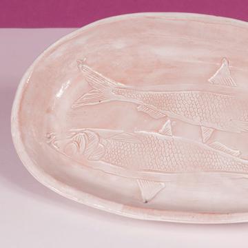 Coupelle Sardine en Faïence, blanc snow [4]