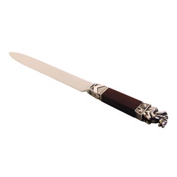 Couteau Neptune en bois ou stamina, rouge effet, dessert [3]