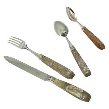 Ménagère pour 6 - couvert Pacific, rose clair, ensemble de couverts pour 6 pers - 24 pièces [2]