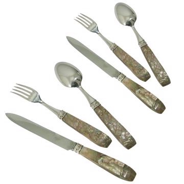 Ménagère pour 6 - couvert Pacific, rose clair, ensemble de couverts pour 6 pers - 36 pièces [2]