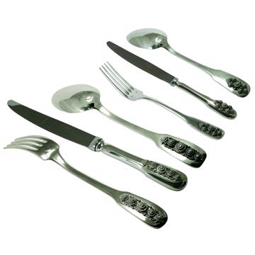 Ménagère pour 6 - couvert Passementerie, argent, ensemble de couverts pour 6 pers - 36 pièces [2]