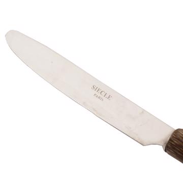 Reed knives in stainless steel, brown, dessert [3]