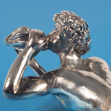 Pelle à tarte Triton en métal argenté, argent [3]