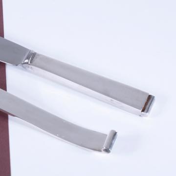Vague cutlery in silver plated, silver, set of 2 [4]
