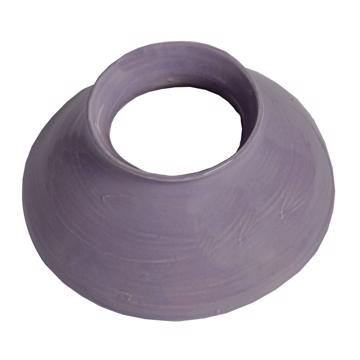 Coquetier Rond en faïence, lila