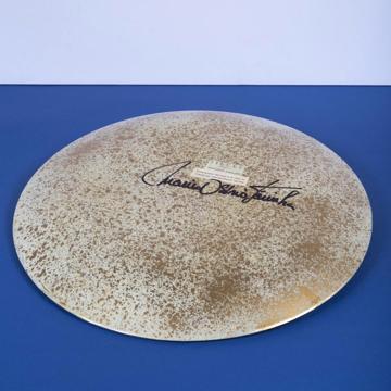 Assiette Perroquet en Découpage sous verre, or, perroquet 1 [5]
