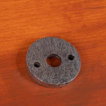 Rondelles et plaques de propreté, argent, bois [1]