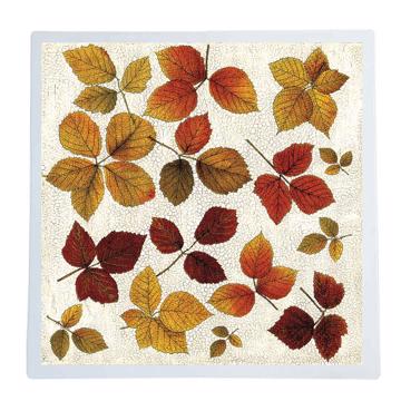 Automn Leaves, Chromo placemats in laminated paper