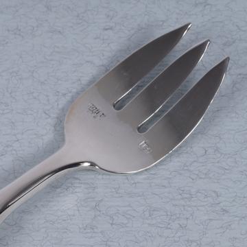 Fidélio oyster fork in silver plated and cristal, transparent [4]
