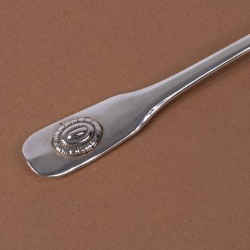 Passementerie oyster fork in silver plated, silver [2]