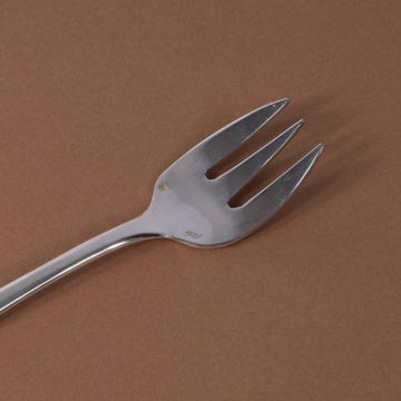 Passementerie oyster fork in silver plated, silver [4]