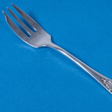 Fourchette à gâteau Feuille d'Argent en maillechort argenté, argent [4]