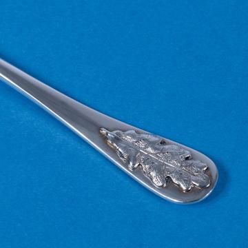 Fourchette à huître Feuille d'Argent en maillechort argenté, argent [4]