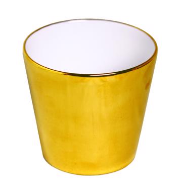 Gobelet Or et Platine en porcelaine, or, or brillant 22 cts