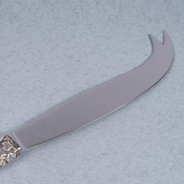 Fidélio cheese knife in silver plated and cristal, transparent [2]