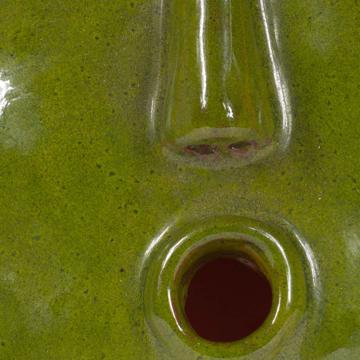 Masque de fontaine Couleur en faïence, vert péridot [4]