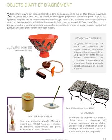 Objets d'Art & d'Agréments