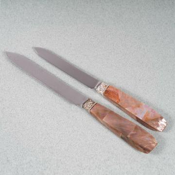 Pacific knife in mother of pearl inlaid