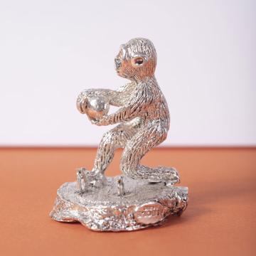 Monkey Card Holder in silver or gold plated
