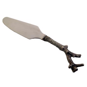 Pelle à tarte Corail en métal argenté, argent [3]