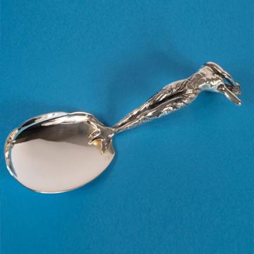 Triton Serving Piece in silver plated