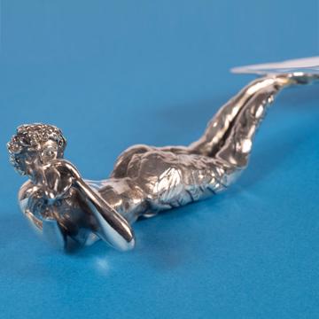 Pelle à tarte Triton en métal argenté, argent [4]