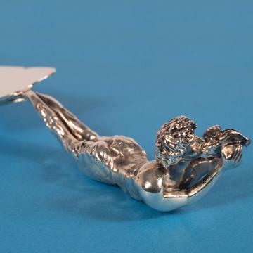 Pelle à tarte Triton en métal argenté, argent [2]