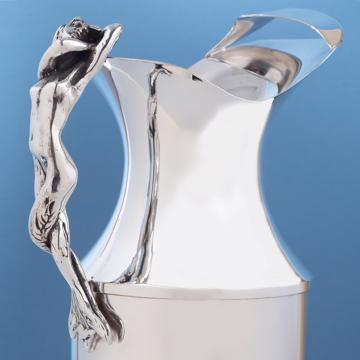 Pichet Sirène en métal argenté, argent [2]