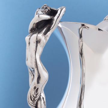 Pichet Sirène en métal argenté, argent [4]