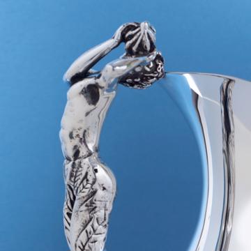 Triton pitcher in silver plated, silver [4]
