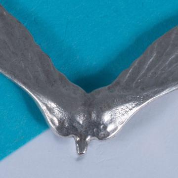 Helice Pin's silver or gold plated on Copper , silver [2]