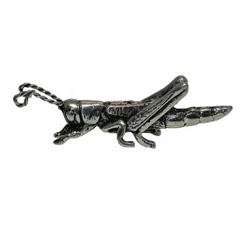 Porte couteau Sauterelle en métal argenté ou doré, argent, 1 pièce [3]