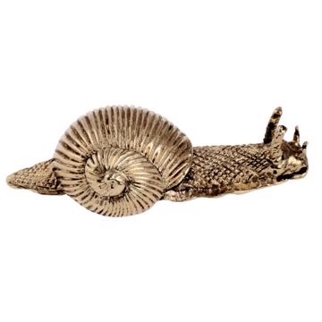 Snail knife rest in casted metal, silver [4]