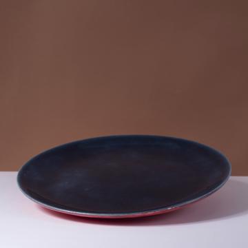 Large Round dish in Earthenware