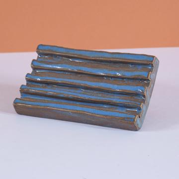 Soap holder in shaped sandstone
