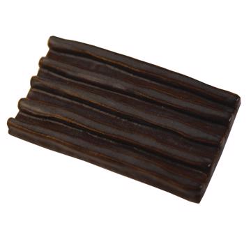 Porte Savon en grès façonné, bleu gris