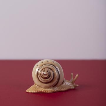 Porte pique Escargot en porcelaine