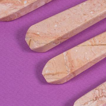 Quartet cutlery in coral stone, light pink, set of 5 [4]