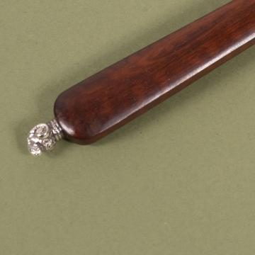 Rambouillet sauce spoon in silver plated and ebony, brown [2]