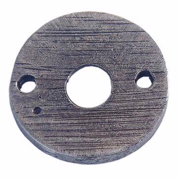 Rondelles et plaques de propreté, argent, bois [3]