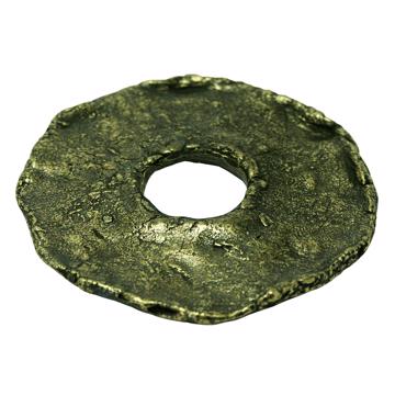 Rondelles et plaques de propreté, bronze, grande vague [3]