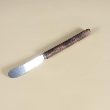 Reed butter knife in stainless steel