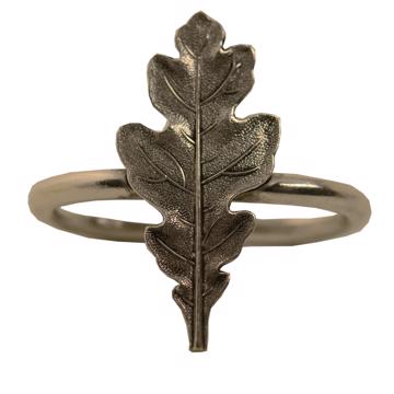 Ronds de serviette Feuilles en cuivre plaqué, argent, chêne [3]