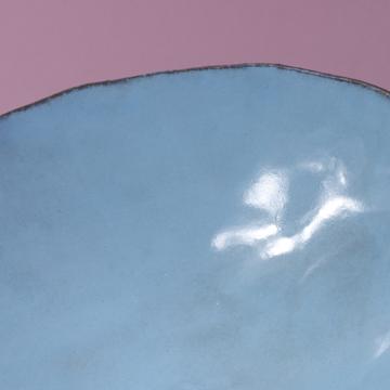 Black Stone table service in sandstone, light blue, salad bowl [2]