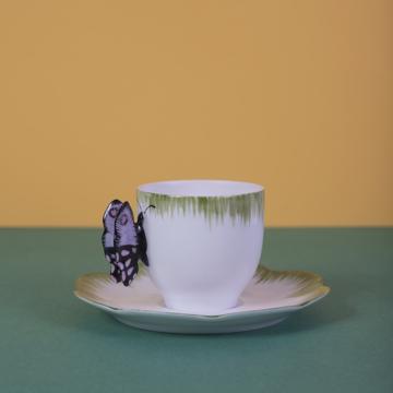 Tea or coffee cup form the Butterfly set