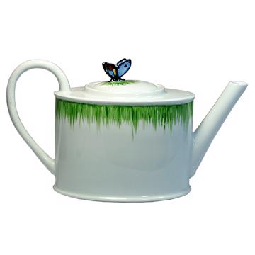 Service Papillon en Porcelaine de Limoges, multicolore, verseuse [3]